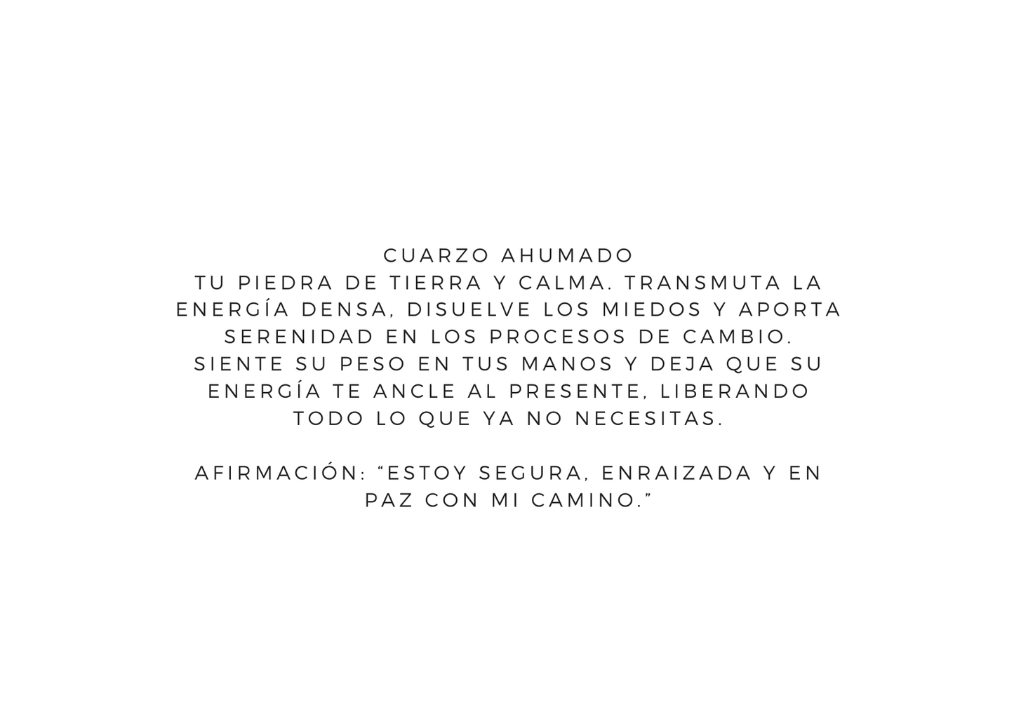 Collar cuarzo ahumado