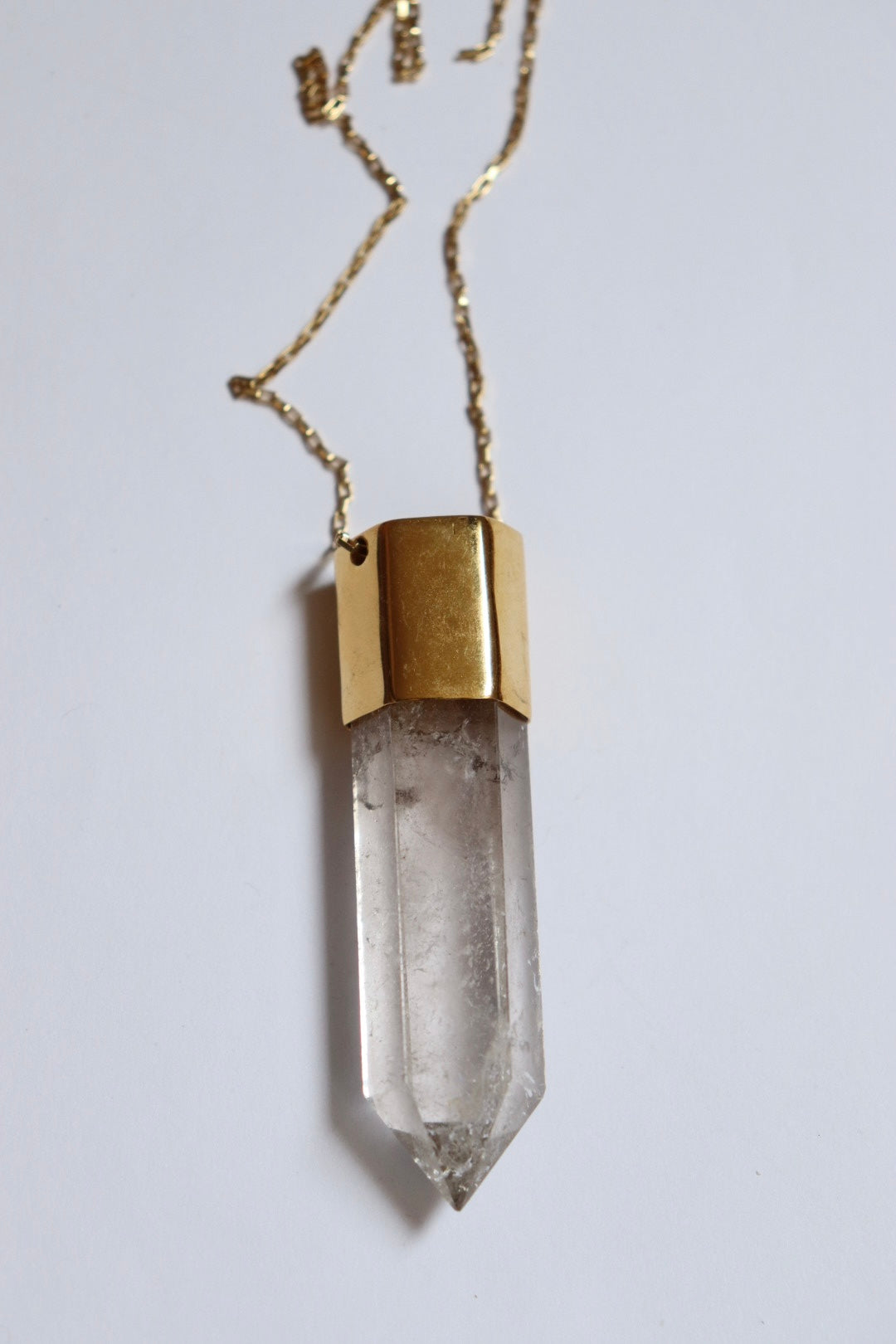 Amuleto cuarzo ahumado